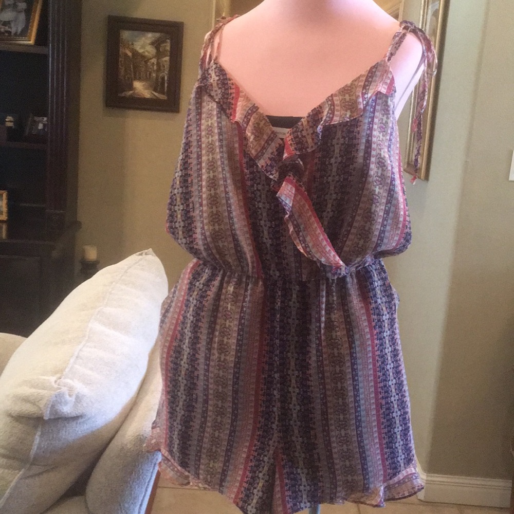 BCBG shorts romper.